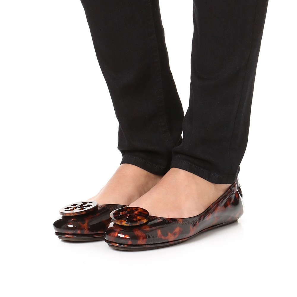 CLOSET CLEAN OUT - TORY BURCH TORTOISESHELL FLATS